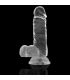 X RAY CLEAR DILDO REALISTA TRANSPARENTE 155 CM O 35 CM