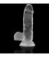 X RAY CLEAR DILDO REALISTA TRANSPARENTE 155 CM O 35 CM