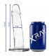 X RAY CLEAR DILDO TRANSPARENTE 18 CM O 4 CM