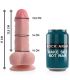 ROCKARMY ARNES DUAL DENSITY PANZER DILDO REALISTA 17 CM O 446 CM