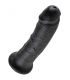 KING COCK 8 PENE NEGRO 203 CM