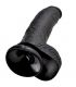 KING COCK 9 PENE REALISTICO NEGRO 229 CM