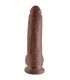 KING COCK 9 PENE REALISTICO MARRON 229 CM