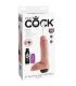 KING COCK PENE REALISTICO EYACULADOR NATURAL 2032 CM