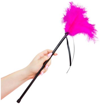 SECRETPLAY PLUMERO PLUMAS ROSA 40 CM