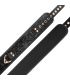 BEGME BLACK EDITION COLLAR CUERO VEGANO CON FORRO DE NEOPRENO