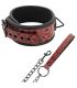 BEGME RED EDITION COLLAR CUERO VEGANO CON FORRO DE NEOPRENO