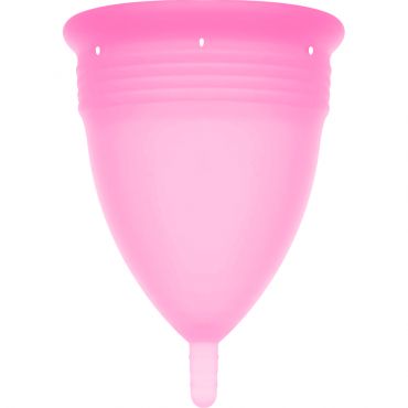 STERCUP COPA MENSTRUAL FDA SILICONA ROSA TALLA L