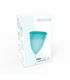 STERCUP COPA MENSTRUAL FDA SILICONA AQUAMARINA TALLA L