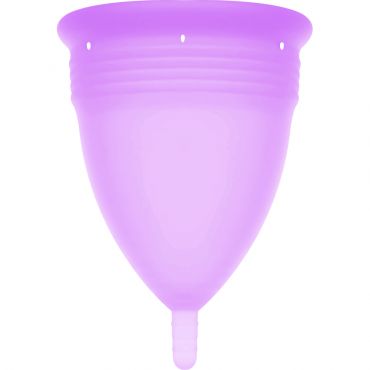 STERCUP COPA MENSTRUAL FDA SILICONA LILA TALLA L