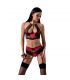 PASSION WOMAN SCARLET SET ROJO S M