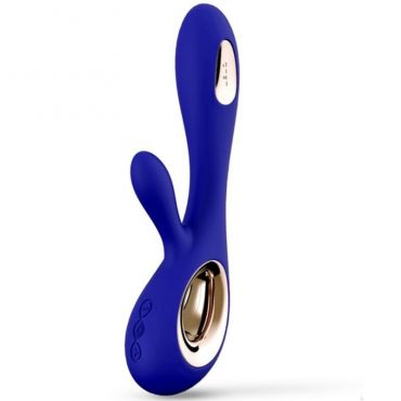 LELO SORAYA WAVE VIBRADOR RABBIT MIDNIGHT AZUL