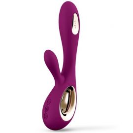 LELO SORAYA WAVE VIBRADOR RABBIT MORADO