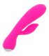 OHMAMA VIBRADOR RECARGABLE CON RABBIT 10 MODOS DE VIBRACIaN 19 CM