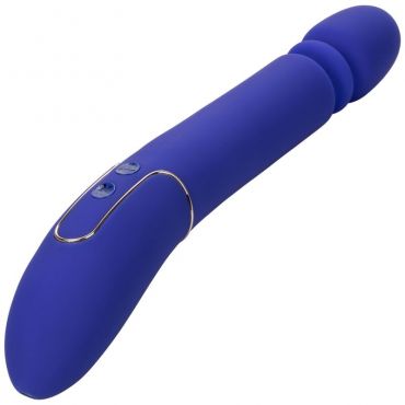 CALEXOTICS SHAMELESS SLIM THUMPER MASAJEADOR AZUL