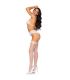 LEG AVENUE SET TRES PIEZAS BLANCO TALLA S