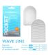 TENGA WAVE LINE MASTURBADOR POCKET