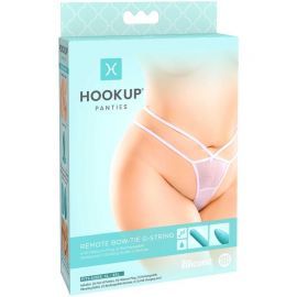 HOOK UP PANTIES REMOTE BOW TIE G STRING TALLA XL XXL