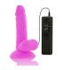 DIVERSIA DILDO FLEXIBLE CON VIBRACION MORADO 17 CM O 33 CM