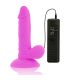 DIVERSIA DILDO FLEXIBLE CON VIBRACION MORADO 17 CM O 33 CM