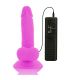 DIVERSIA DILDO FLEXIBLE CON VIBRACION MORADO 17 CM O 33 CM