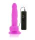 DIVERSIA DILDO FLEXIBLE CON VIBRACIaN LILA 18 CM O 4 CM