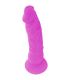 DIVERSIA DILDO FLEXIBLE CON VIBRACION LILA 21 CM O 49 CM