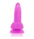 DIVERSIA DILDO FLEXIBLE CON VIBRACION LILA 215 CM O 45 CM