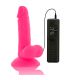 DIVERSIA DILDO FLEXIBLE CON VIBRACION ROSA 17 CM O 33 CM