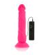 DIVERSIA DILDO FLEXIBLE CON VIBRACION ROSA 21 CM O 49 CM