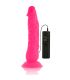 DIVERSIA DILDO FLEXIBLE CON VIBRACION ROSA 21 CM O 49 CM