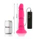 DIVERSIA DILDO FLEXIBLE CON VIBRACION ROSA 23 CM O 43 CM