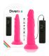 DIVERSIA DILDO FLEXIBLE CON VIBRACION ROSA 23 CM O 43 CM