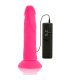 DIVERSIA DILDO FLEXIBLE CON VIBRACION ROSA 23 CM O 43 CM