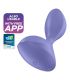 SATISFYER SWEET SEAL PLUG VIBRADOR APP VIOLETA