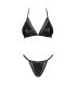 OBSESSIVE PUNTA NEGRA BIKINI NEGRO L