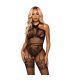 LEG AVENUE BODYSTOCKING CUELLO HALTER TALLA UNICA NEGRO