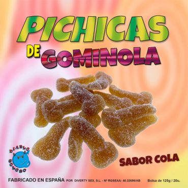 DIABLO GOLOSO PICHITAS DE GOMINOLA COLA