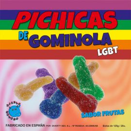 PRIDE PICHITAS DE GOMINOLA FRUTAS CON AZUCAR LGBT