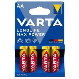 VARTA MAX POWER PILA ALCALINA AA LR6 BLISTER4