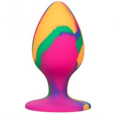 CALEXOTICS CHEEKY LARGE TIE DYE PLUG ANAL