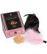 SECRETPLAY GOLDEN LIGHT KIT POLVOS COMESTIBLES Y PLUMA CHOCOLATE AFRODISIACO