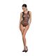 PASSION WOMAN BS086 BODYSTOCKING NEGRO TALLA UNICA