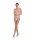 PASSION WOMAN BS086 BODYSTOCKING BLANCO TALLA UNICA