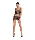 PASSION WOMAN BS090 BODYSTOCKING NEGRO TALLA UNICA