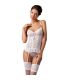 CASMIR MARCELLE PICARDIA BLANCO CON LIGUERO Y TANGA BY CASMIR S M