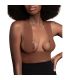 BYE BRA BODY CINTA 5 M X 65 CM 3 PARES DE PEZONERAS MARRON