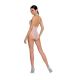 PASSION WOMAN BS087 BODYSTOCKING BLANCO TALLA UNICA