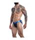 CUT4MEN JOCKSTRAP DESIRE CUERO AZUL XL