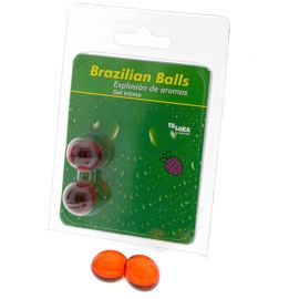 TALOKA BRAZILIAN BALLS GEL aNTIMO FRESA 2 BOLAS